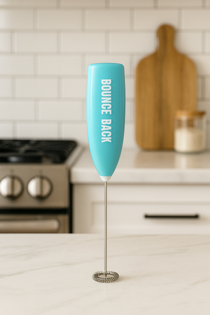 Bounce Back Electric Drink Mixer – Portable Battery Powered